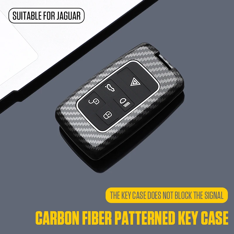 

Подходит для чехла для ключей Jaguar — XFL/XJL (для мужчин), XEL (для женщин), F-PACE/F-TYPE/E-PACE, высококачественный защитный корпус из углеродного волокна с