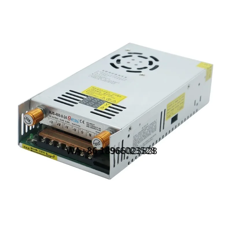 110V/220V AC/47-63Hz input 1~ 10A 0~ 48v 480 watts power supply adjustable