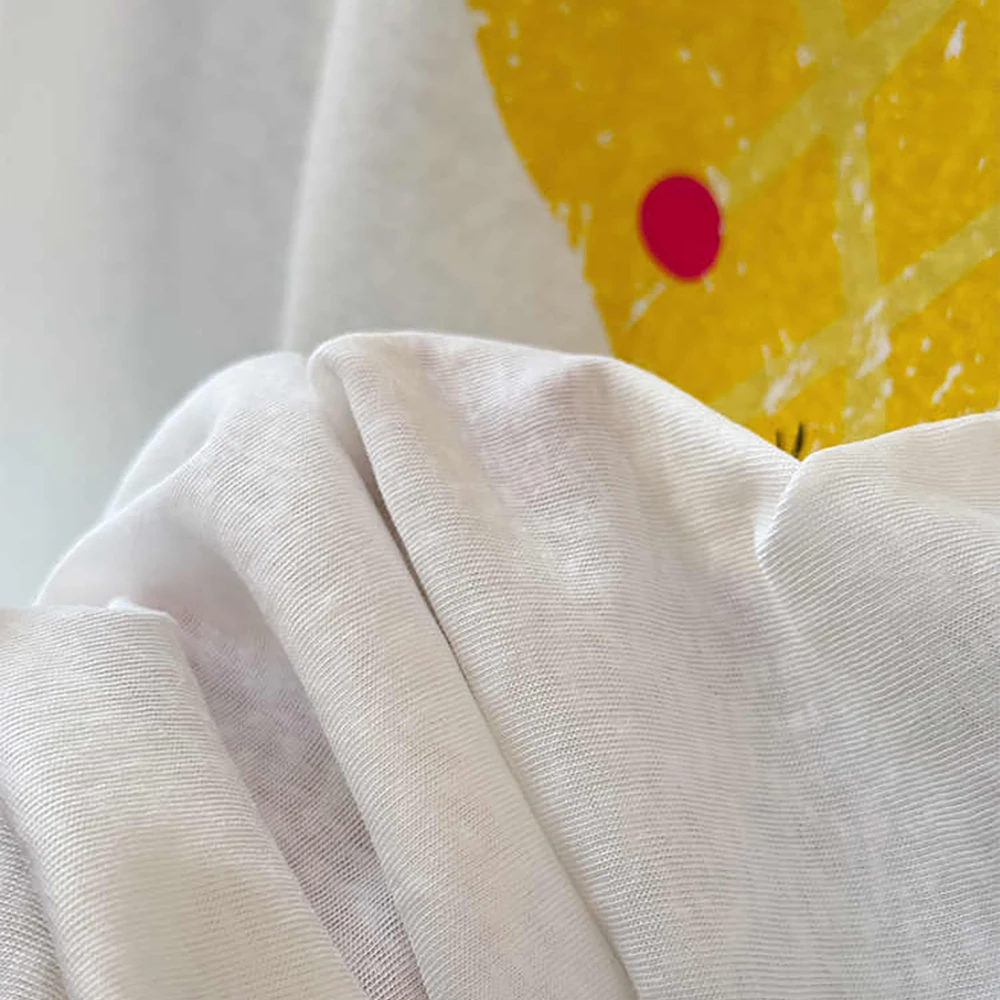 المرأة رقيقة تي شيرتات رائع الصيف عادية فضفاض س الرقبة الفراولة طباعة الأساسية تي شيرت الإناث قصيرة الأكمام سليم صالح تيز القمم