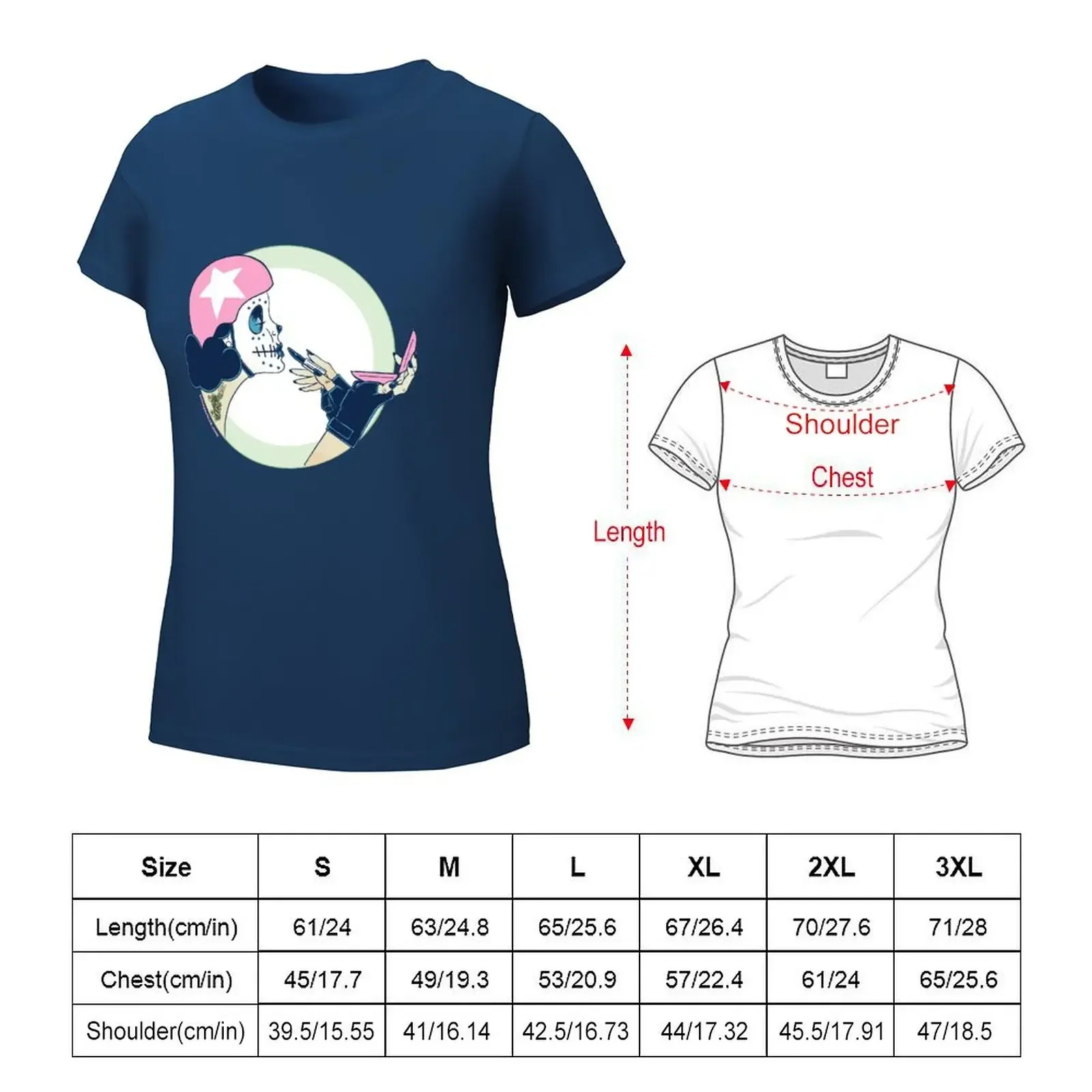 Drag Strip Courage & Compacts T-shirt summer clothes kawaii clothes workout t shirts for Women