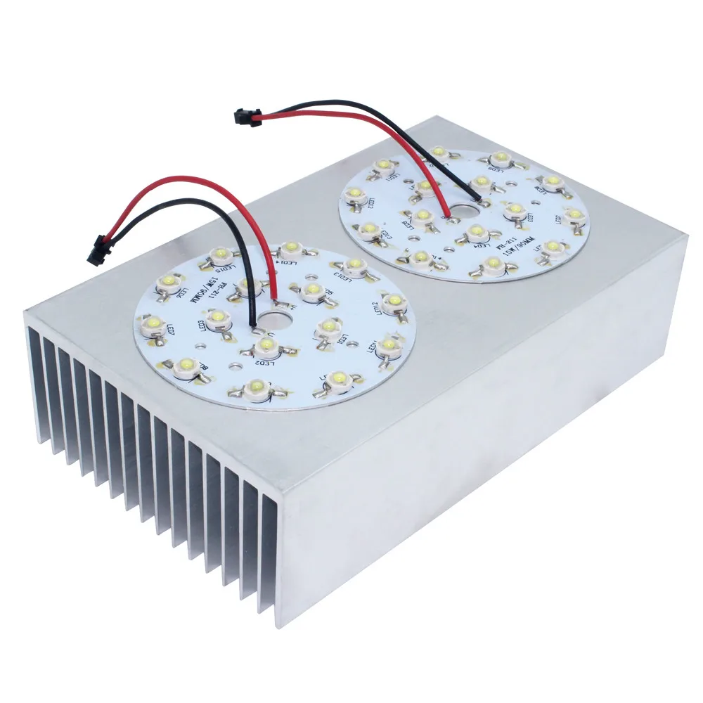 Disipador de calor de aluminio grande, disipador de calor, refrigerador del radiador para Chip electrónico LED, disipación de calor de refrigeración LCD