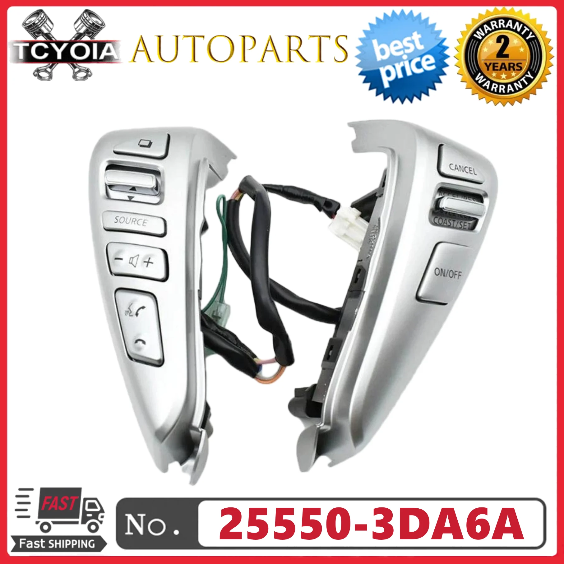 

Переключатель подрулевой панели 25550-3DA6A 255503DA6A для NISSAN SENTRA, Livina, ALMERA, CUBE, VERSA, NOTE