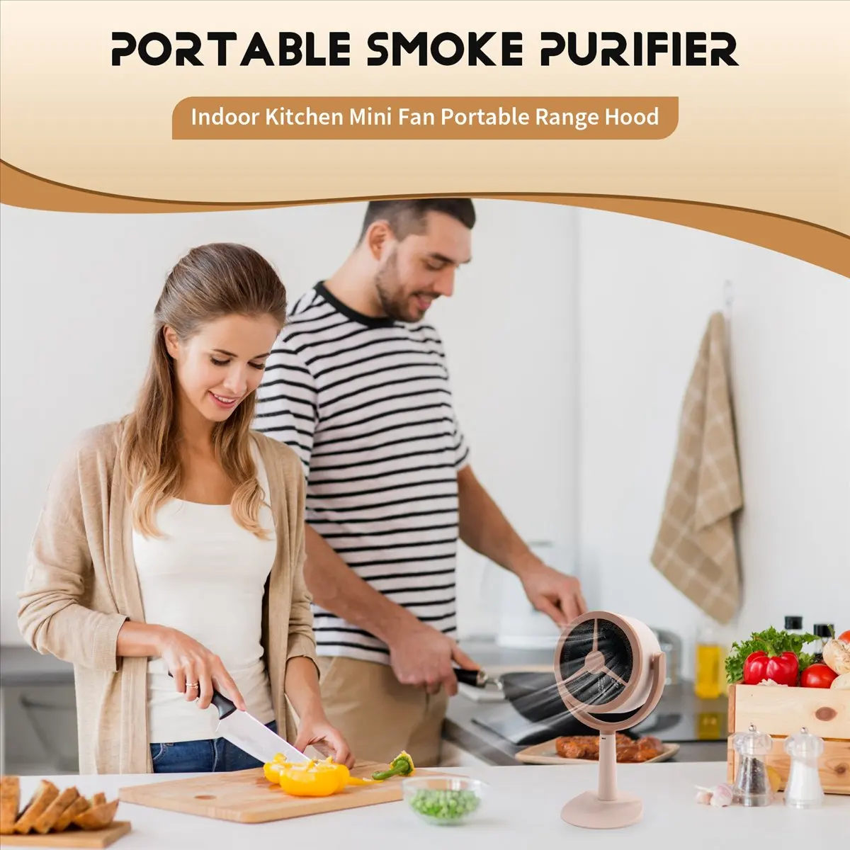 

Портативный очиститель дыма A04V, портативный дымовой фильтр для курения в помещении, мини-вентилятор для внутренней кухни, портативная вытяжка