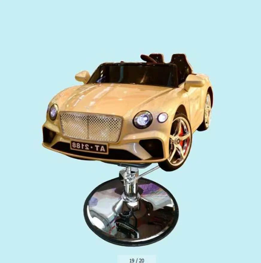 Factory High Quality Children's Hairdressing Chairs Hair Salon Styling Children's Car Chairs