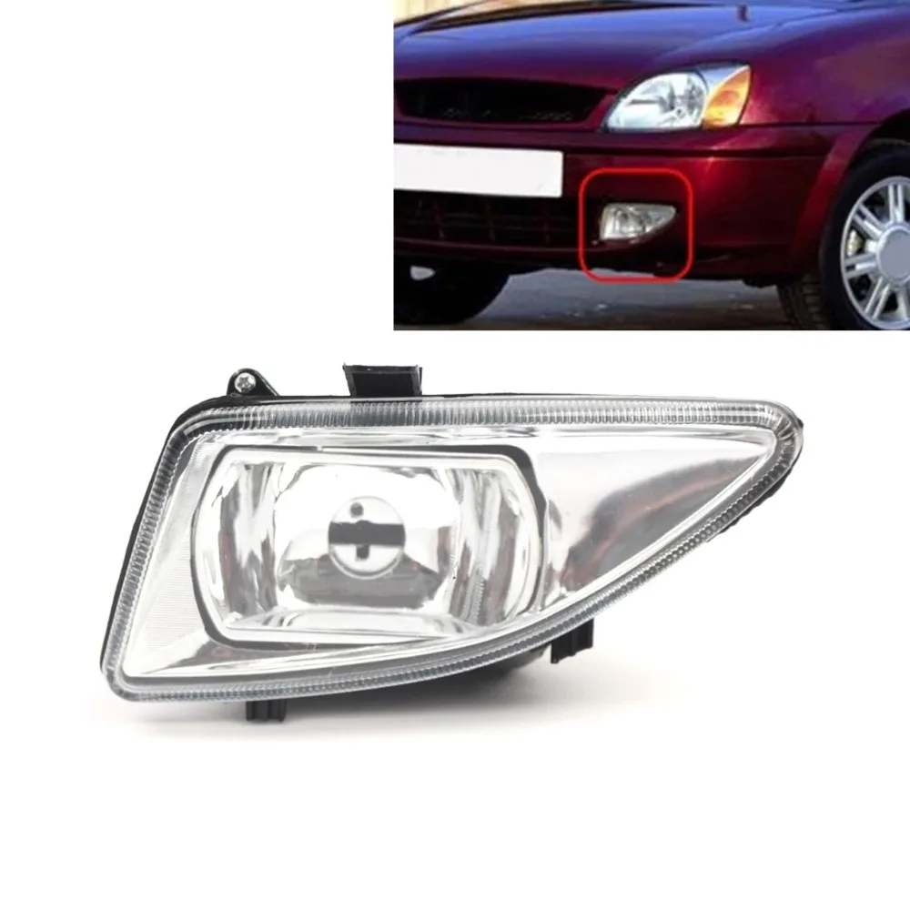 

Подходит для Ford Fiesta Mk5 Hatchback Van 1999-2002 FO2592177 YS4Z15L203BB ABS PC 12 В противотуманная фара автомобиля левый правый передний бампер противотуманная фара