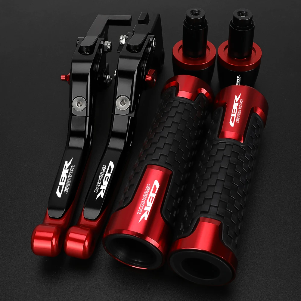 

For HONDA CBR650 CBR 650 R 2018 2019 2020 CBR650R Motorcycle Accessories Adjustable Brake Clutch Levers Handlebar Hand Grips End