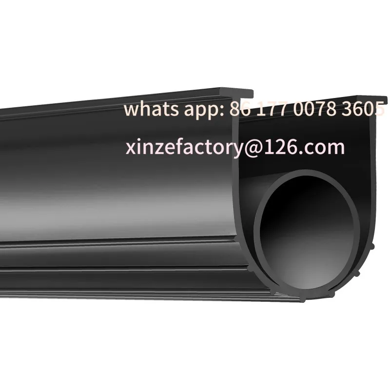 

Customizable 3m 4.8m 6m Garage Door Seals Bottom Rubber U Shape +O Ring Garage Door Weather Stripping Universal Weatherproof
