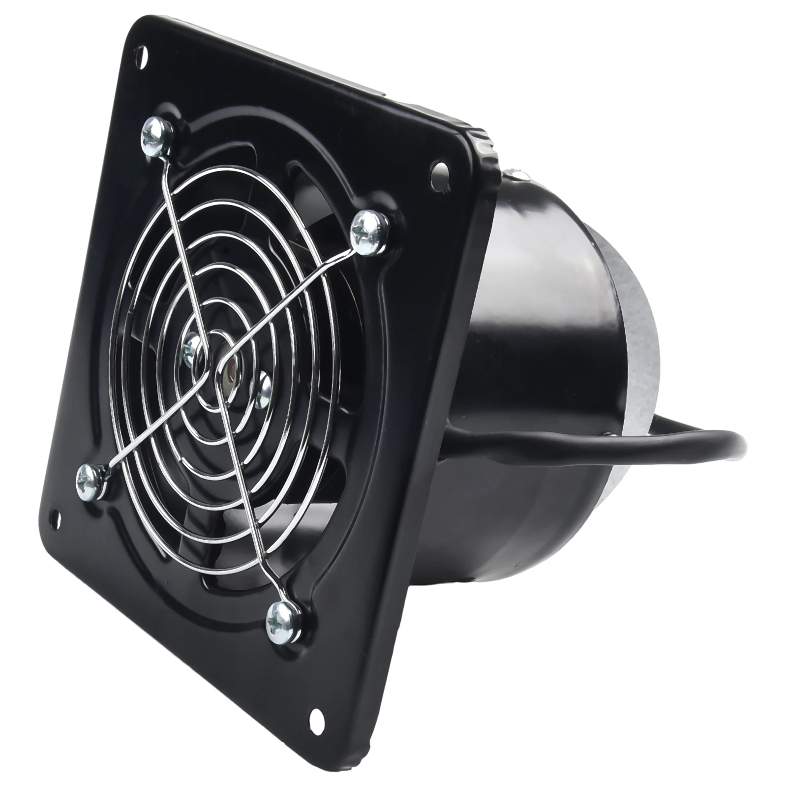 Air Blower Fan Exhaust Fan 4inch Axial Exhaust Black Copper Motor Easy To Install Garage Low Noise High-quality