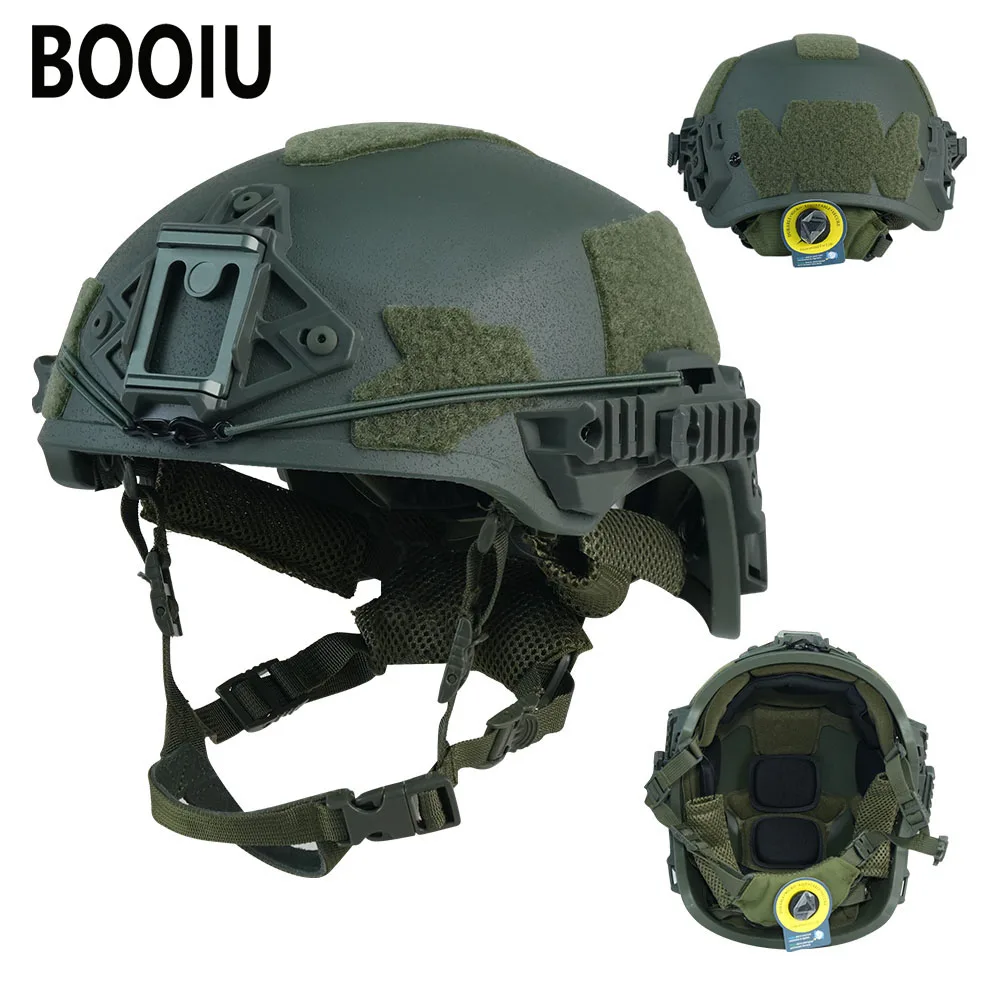 

BOOIU Wendy Train Tactical Helmet FRP Adjustable Knobs Liner Pad Helmet Airsoft Equipent For Outdoor Hunting CS Protective Gear