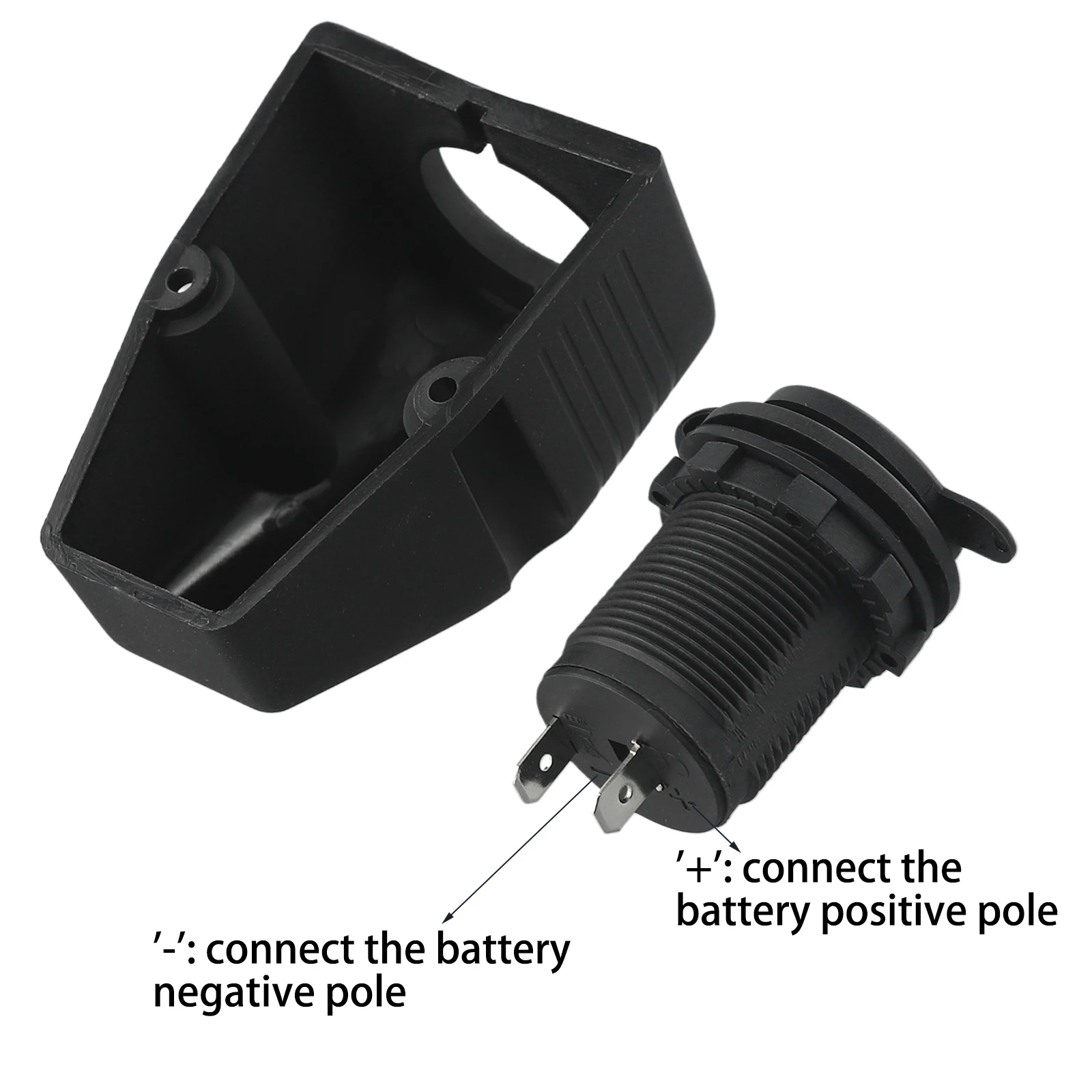 Multi functional 12V Power Socket for Automotive Use Perfect for Boats Motorcycles and Other Electric Equipment