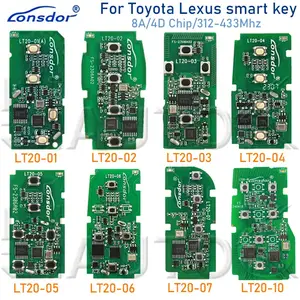 Keymall Key Fob Smart Transmitter Keyless Entry Remote Replacement For Toyota RAV4 2019 2020 2021 231451-0351 G Board HYQ14FBC 8990H-0R030 4 Buttons, Keyless Entry Systems - Canada