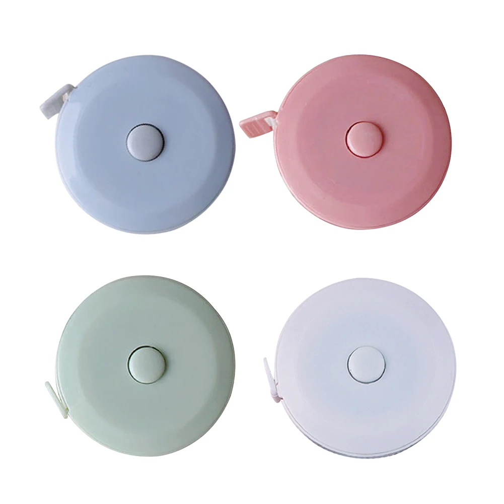 200cm/79inch Retractable Tape Measure Double Scales Ruler Portable Roll Tape for Body Fabric Sewing Tailor Cloth Measure Waist