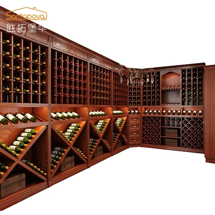 Мебель для дома, гостиной, красного дерева, антикварный шкаф для хранения, винный шкаф, домашняя мебель, витрина, деревянная винная стойка