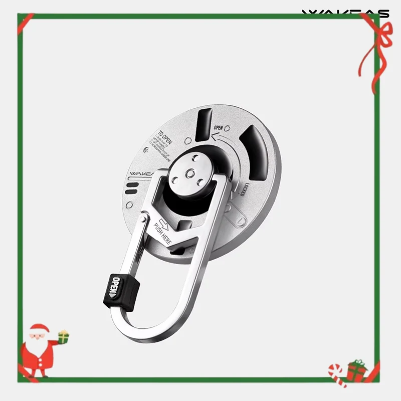 

Магнитная подставка для телефона WAKCAS с пружинным креплением, оригинальный дизайн, персонализированная, трендовая, вращающаяся, металлическая, нишевая, магнитная подставка