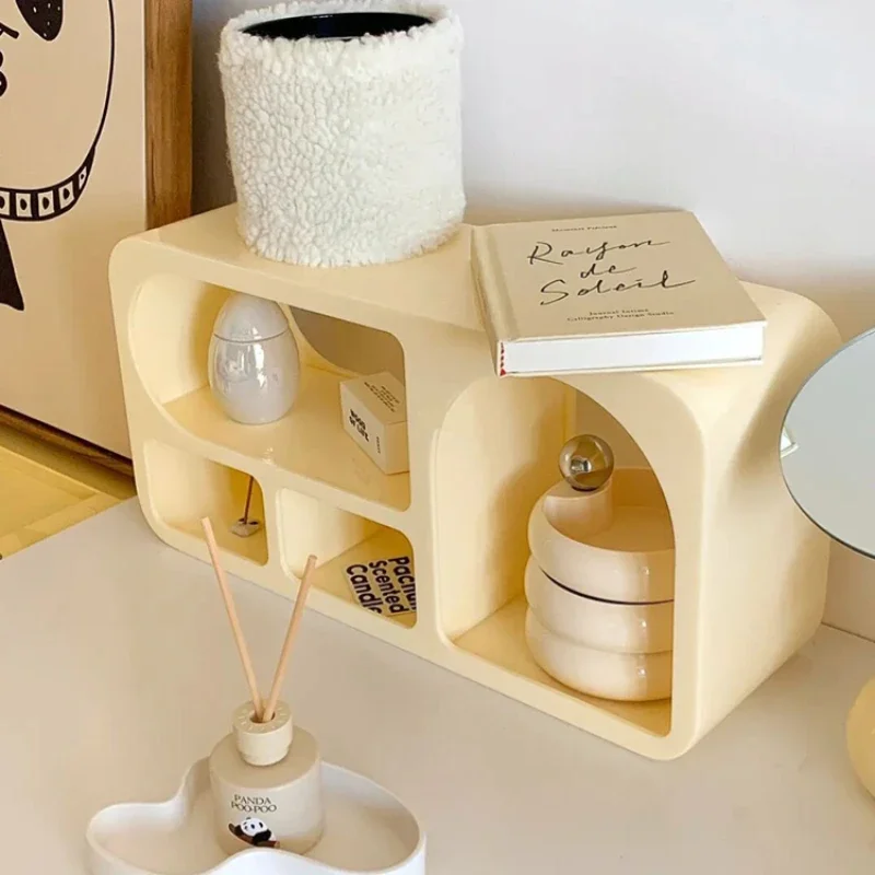 

Многоярусные полки в стиле инстаграм, коробки-сюрпризы, подставки для фигурок, настольные подставки для чашек в гостиную, стеллажи для хранения косметики