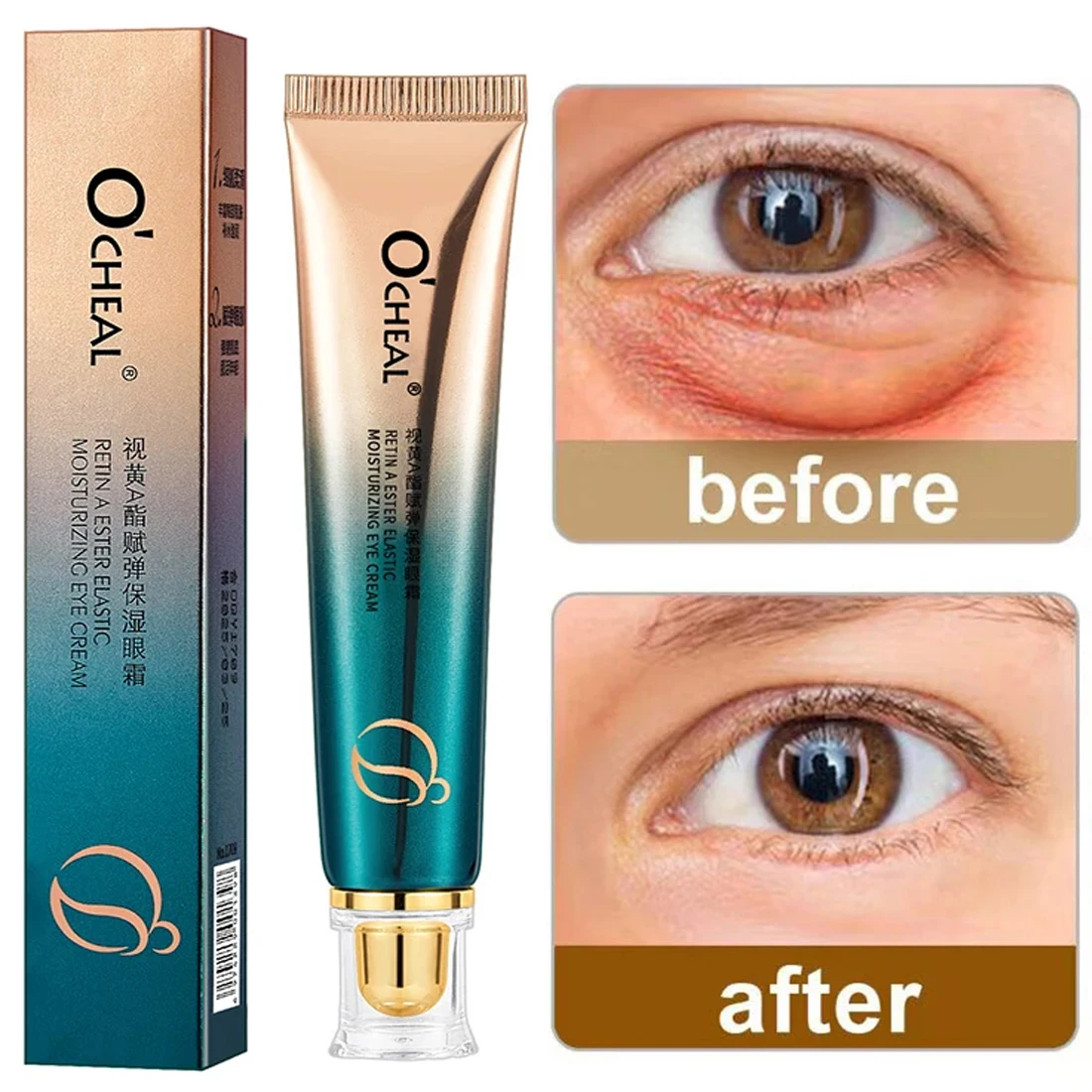 Anti-Wrinkle Eye Cream Cosmetics Anti-Aging Eye Serum Remove Eye Bags Dark Circles Puffiness Firmness Fades Crow\'s Feet Eye Care