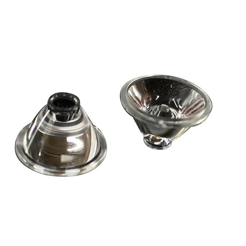 Universe Grocery Store Flashlight Lens 45 Degree/25 Degree/7 Degree Lens XPE 3535 Lamp Bead Lens 20mmDiameter Transparent 100pcs