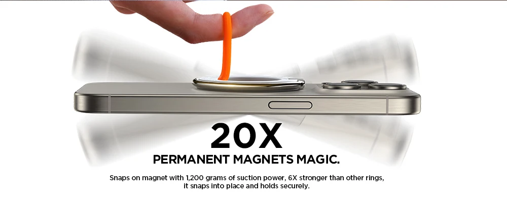 Joyroom Magnetischer Ring-Telefonhalter, Silikon, weicher Ständer, magnetischer Handy-Griffhalter, Ständer für iPhone 16, 15, 14, 13, 12 Pro Max – Detail 7