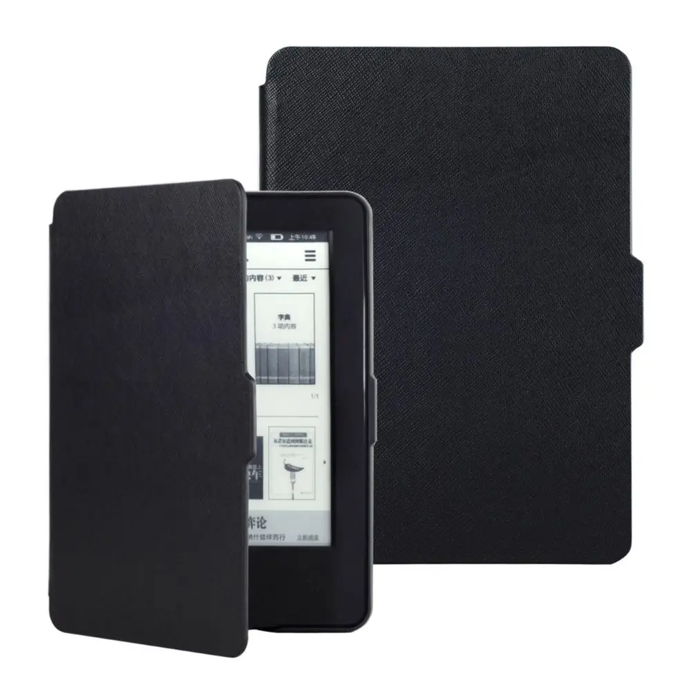 Auto Sleep/Wake 6 inch E-Reader Case Wear-resistant Anti-fall Folio Cover Shockproof for 2014 Kindle 7th (WP63GW)