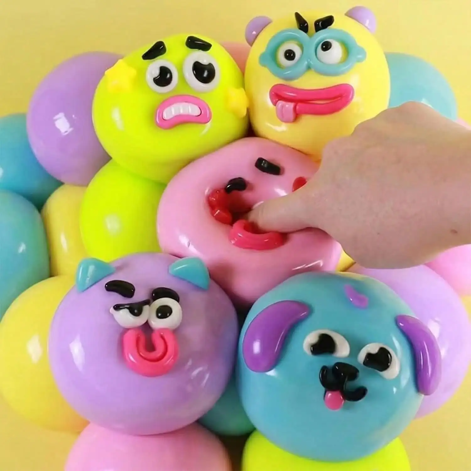 

NEW Smushers Squishy-Curiosities Smushers Dog Face Swap Squishy, Soft Slow Rising Stress Relief for Stress & Anxiety Relief, Cute Dog Face Sensory Fidget for Adults Anxiety Relief