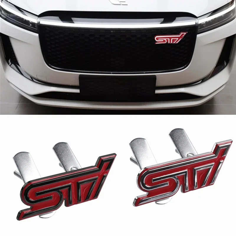 Auto Frontgrill Emblem Auto Körper Seite Abzeichen Aufkleber Aufkleber für Subaru STI Impreza WRX BRZ DRL XV Outback Legacy Forester Tribeca