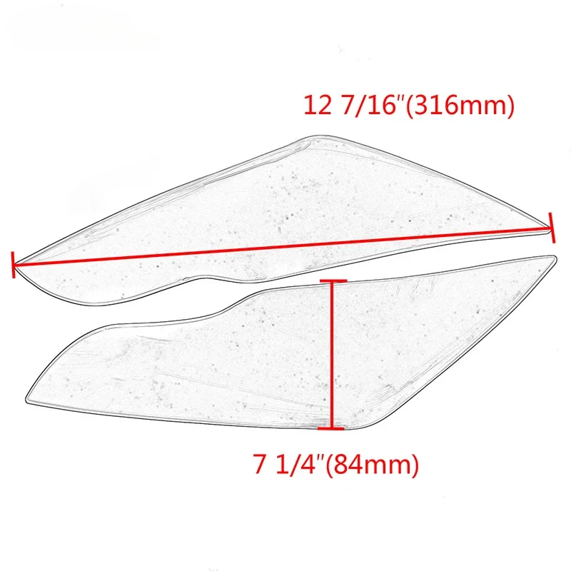 واقي غطاء عدسة المصباح الأمامي ، ملحقات الدراجات النارية ، واقي شاشة لدرع كاواساكي نينجا ZX10R ZX 10R z-18r #4