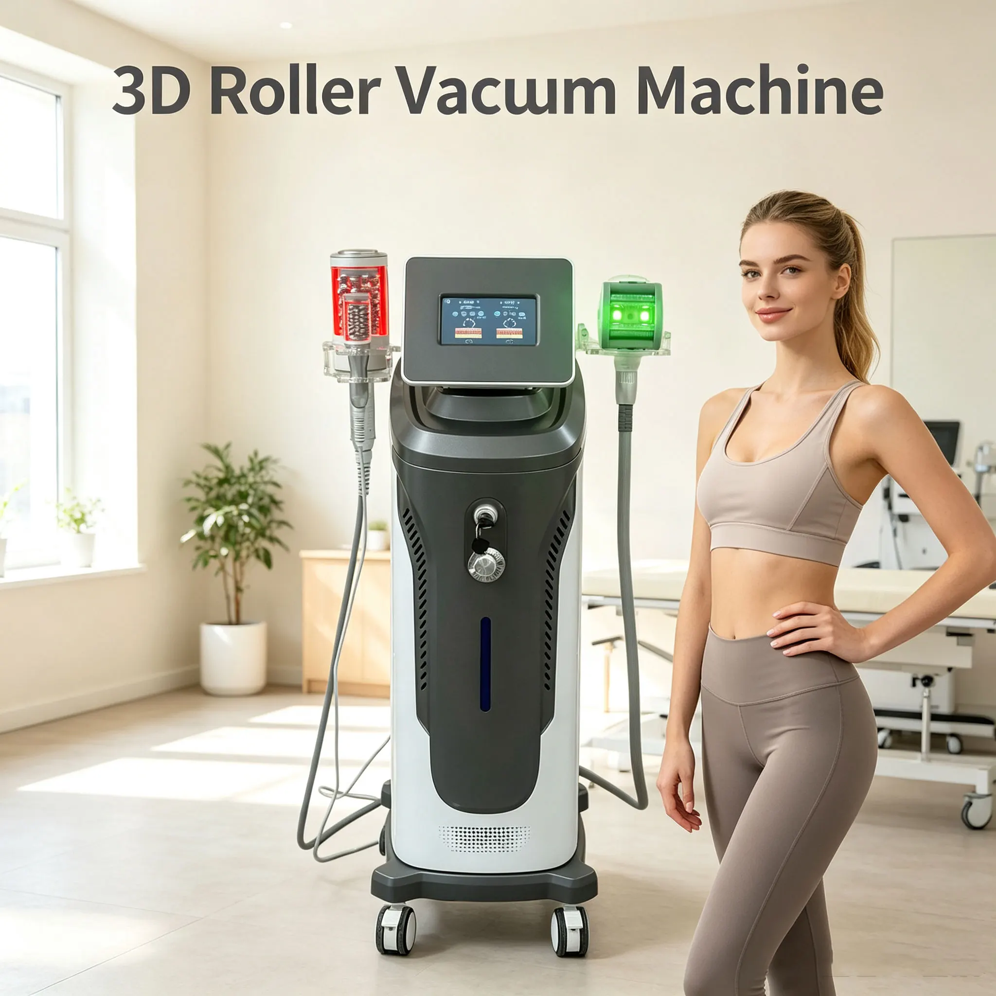 3D Roller Negative Pressure Device for Body Management, Tightening and Tendering Skin, Massage and Shaping