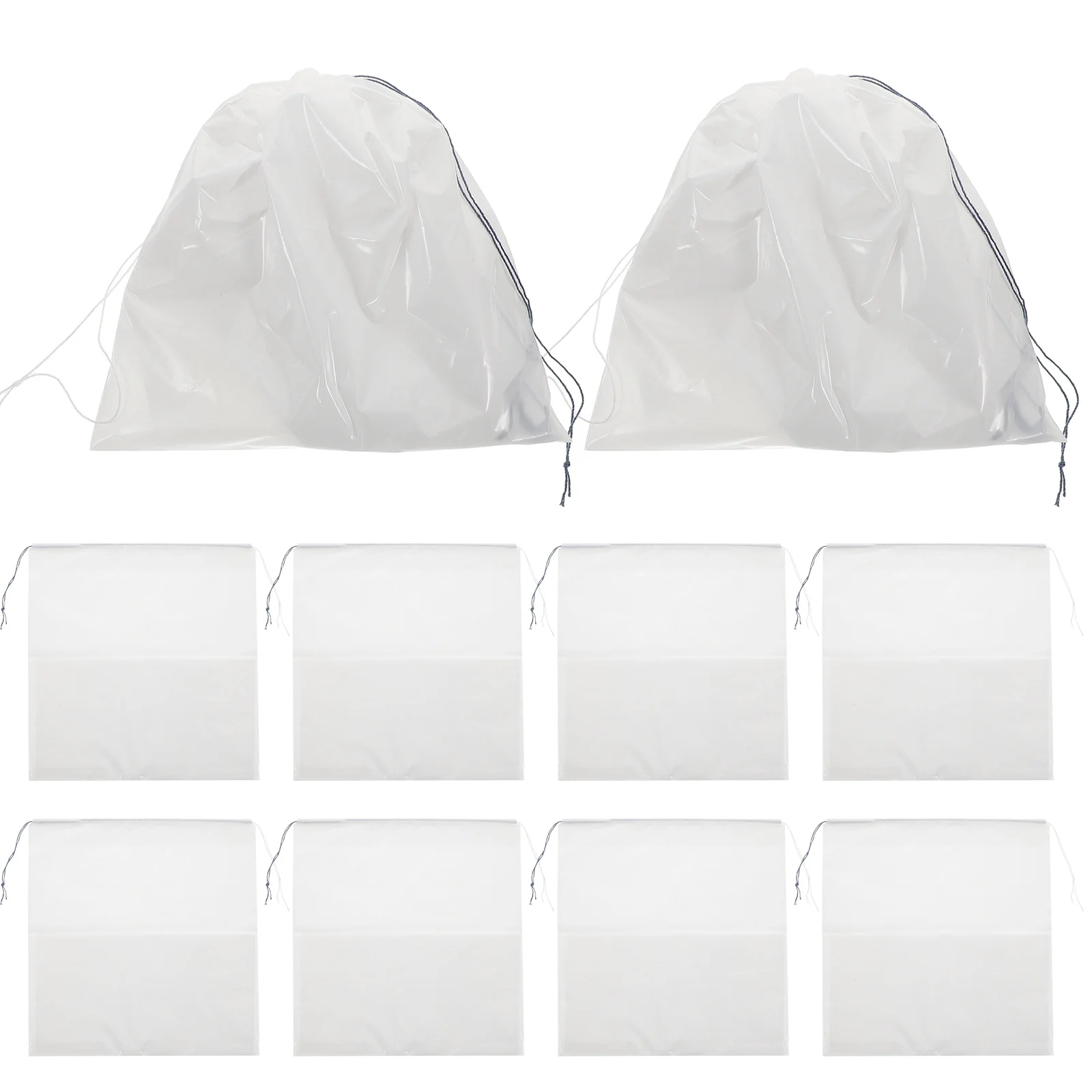 

10Pcs Vomiting Bags Disposable Large Capacity Barf Bag for Travel Car Airplane Sick Adults Kids Emergency Puke Bag Portable