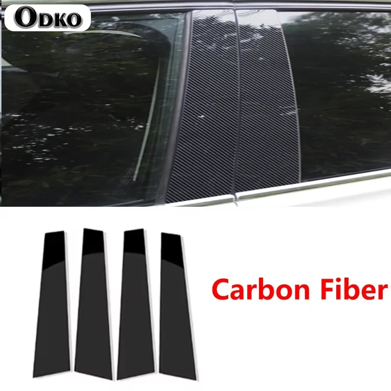 For Porsche Panamera 970 MK1 2009~2016 Chassis G1 Window Trim Covers Center Film Column B C Pillar Posts Sticker Car Accessories