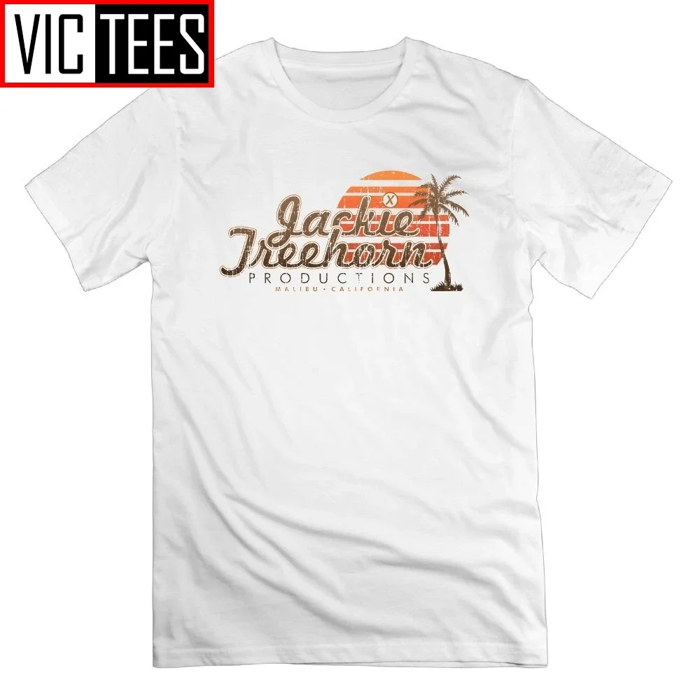 Jackie Treehorn Productions T Shirt The Big Lebowski Cotton Short Sleeve T-Shirts Round Neck Mens Big Size Tees