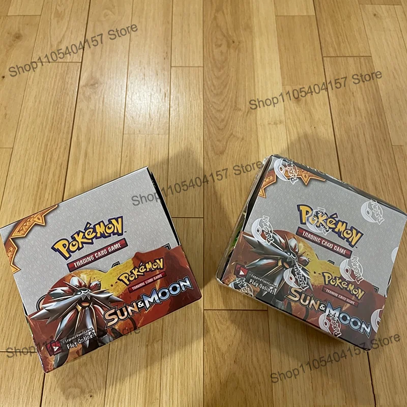 360Pcs TCG Sun & Moon Booster Bundle English Edition Trading Cards Anime Collection Card Toy Gift