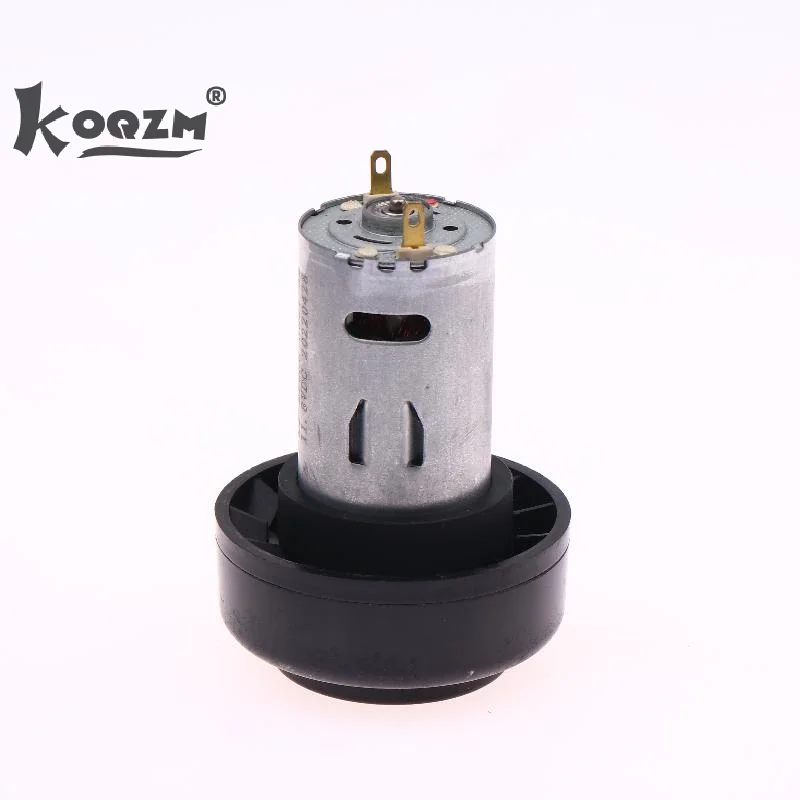 DC 7.4V-12V 72W 390マイクロファンモーター ダブルボールベアリング高速パワータービンファン DIY掃除機クリーニングツール