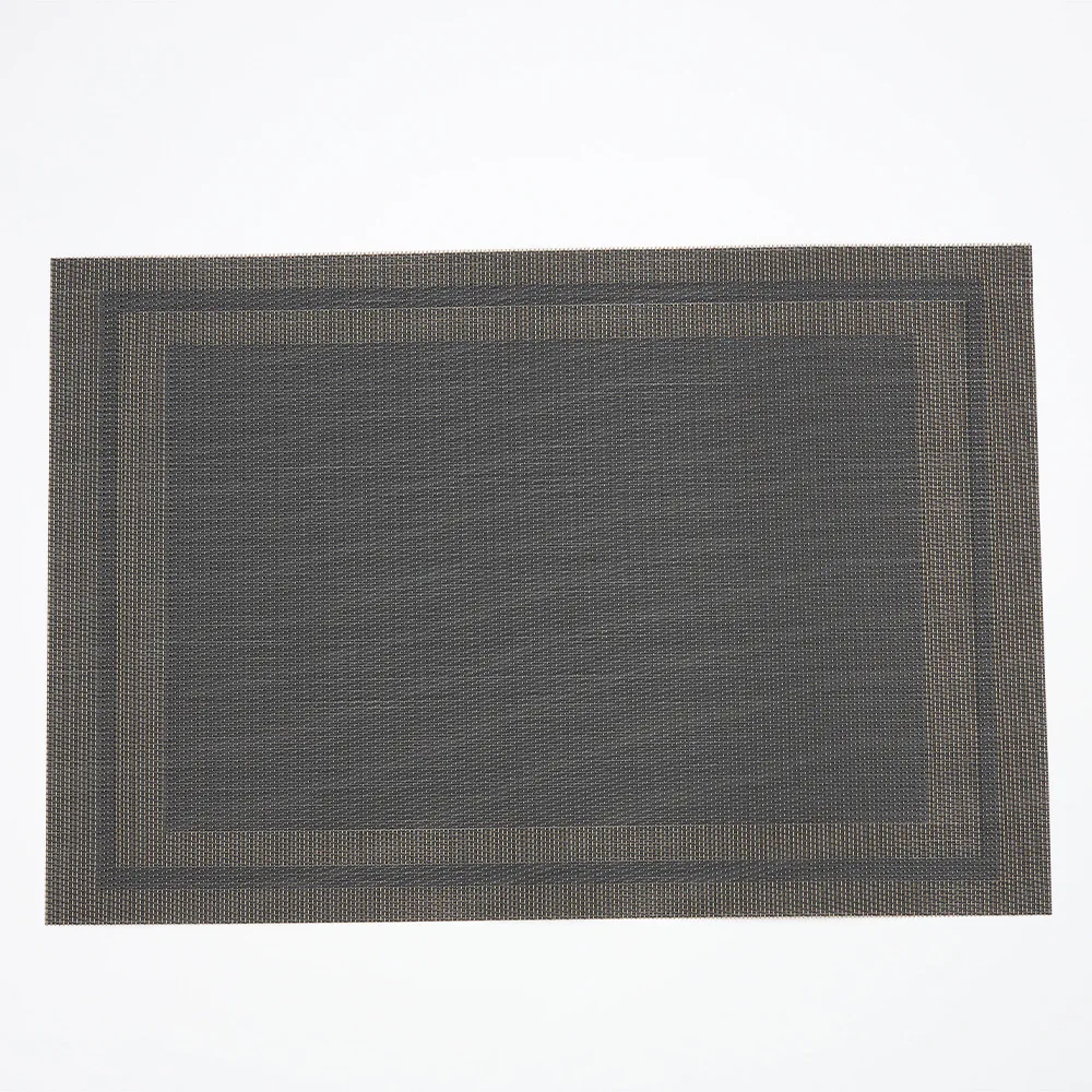 Placemats Set of 4, Heat-Resistant Woven Vinyl Placemat, Non-Slip Washable PVC Table Mat, Easy to Clean Premium Plastic Mats image 3