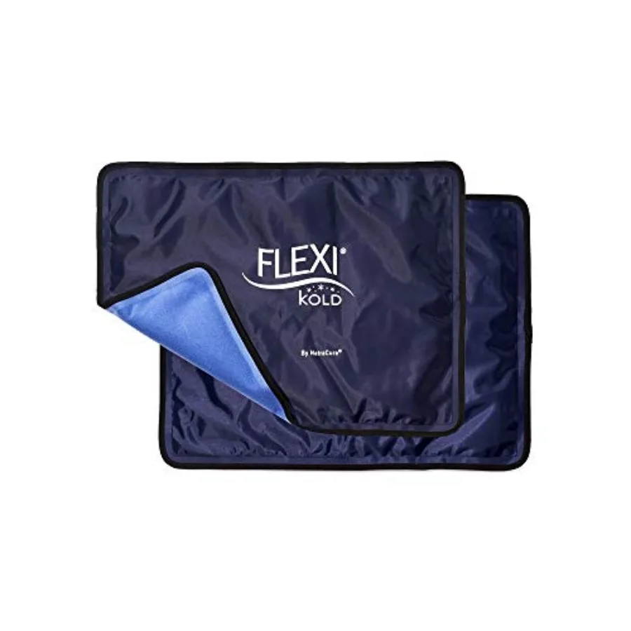 

FlexiKold Ice Packs for Injuries Reusable with Straps Cold Compress Gel Cold Pack, Ice Pack for Knee, Flexible Medical Ice Wrap