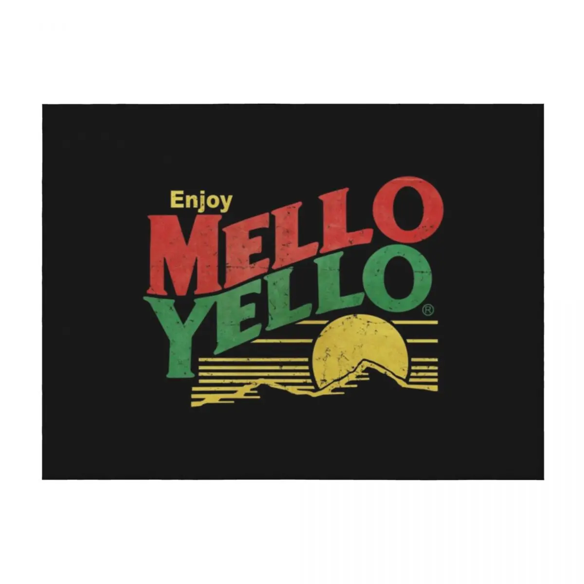Mello Yello Throw Blanket christmas gifts Loose sofa bed Blankets