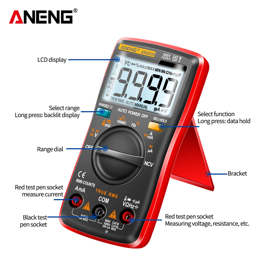 Aneng AN8009 Electr… - image