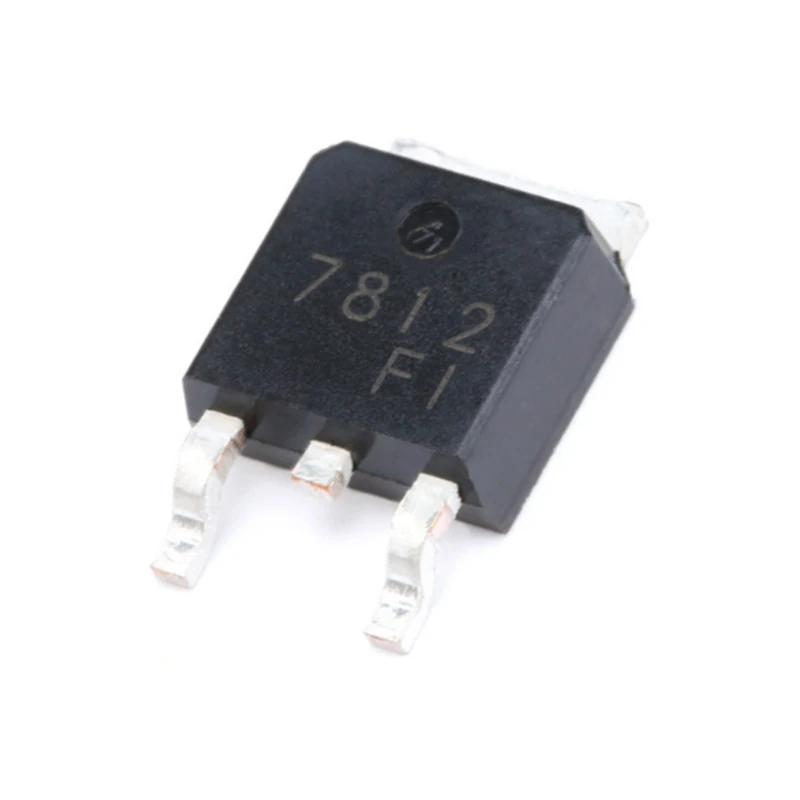 CJ7812 TO-263-2L 7812 Novo Chip Original IC, 10 pcs