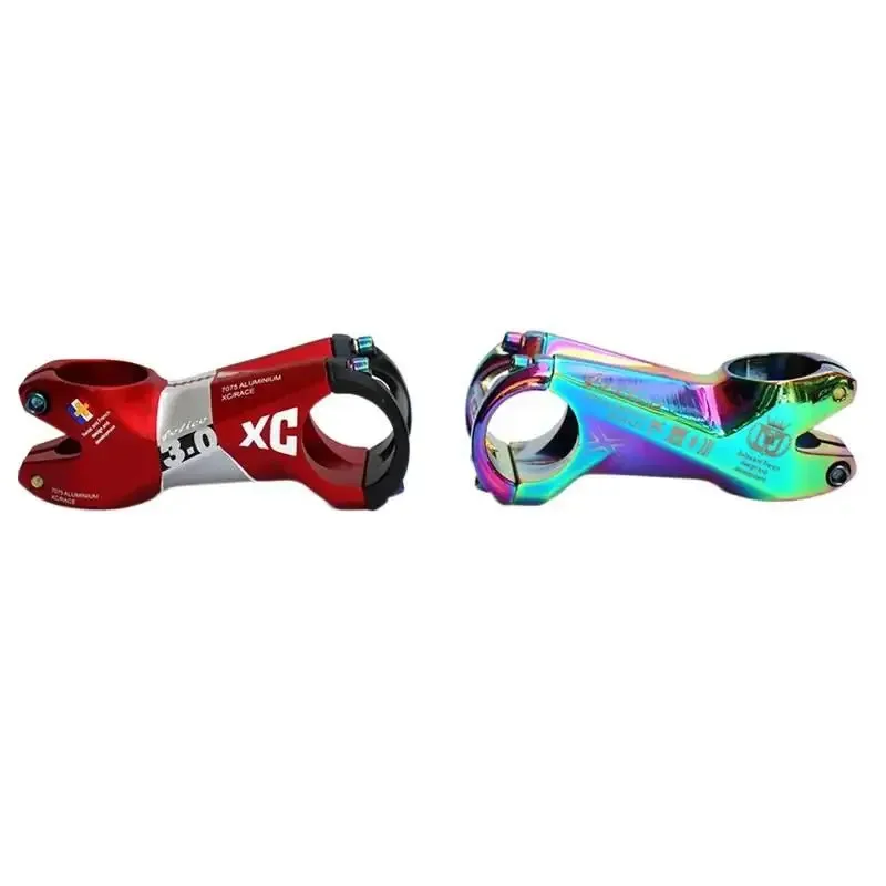 AliExpress NONE Mountain Bike Stem 31.8×80mm Colorful -7° Aluminum Alloy Riser Handlebar Stem Bicycle Accessories