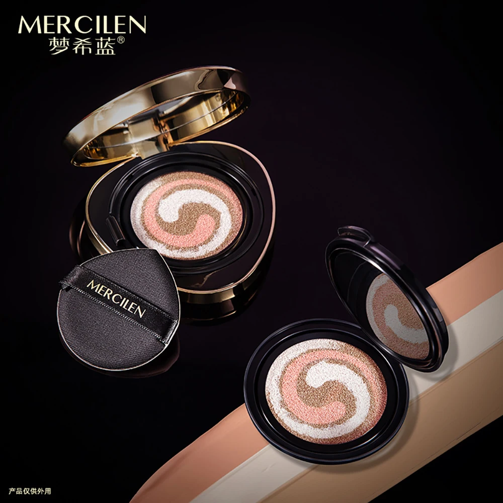 3 kleuren Luchtkussen Plant Voedende Huid Concealer Olie Controle Hydraterende Foundation Isolerende Crème Schoonheid Krimpen Poriën