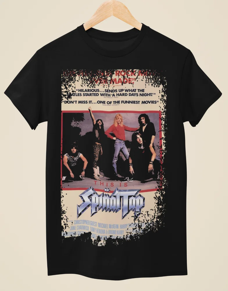 This is Spinal Tap - Movie Poster Inspired Unisex Black T-Shirt