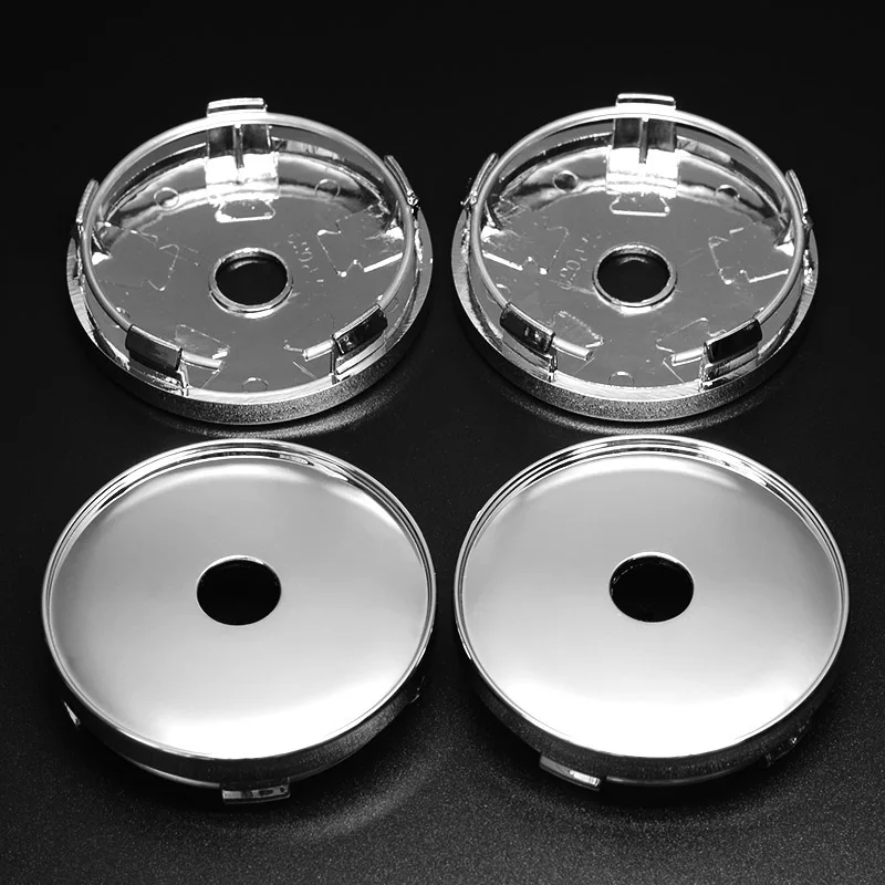 4Pcs/lot Universal ABS Car Auto 60mm/56mm Wheel Center Hub Caps Cover Hubcaps Rim Automobile Dust Cover Wheel Hub Cover Hub Cap