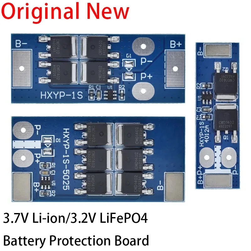 BMS 1S 12A 16A 24A 3.7V LiFePO4 Lithium Battery Protection Board 18650 4.2V Charging Voltage/Short Circuit/Overcharge Prevention