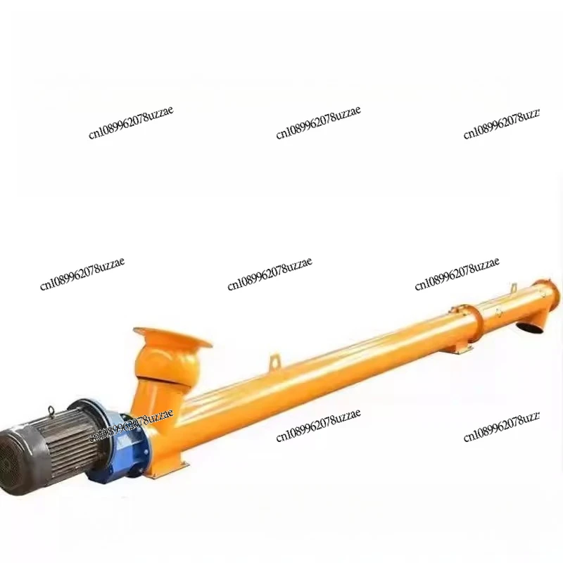 Screw Conveyor U-shaped Tubular Cement Fly Ash Dry Powder Particles Automatic Dragon Feeding Machine Hoist