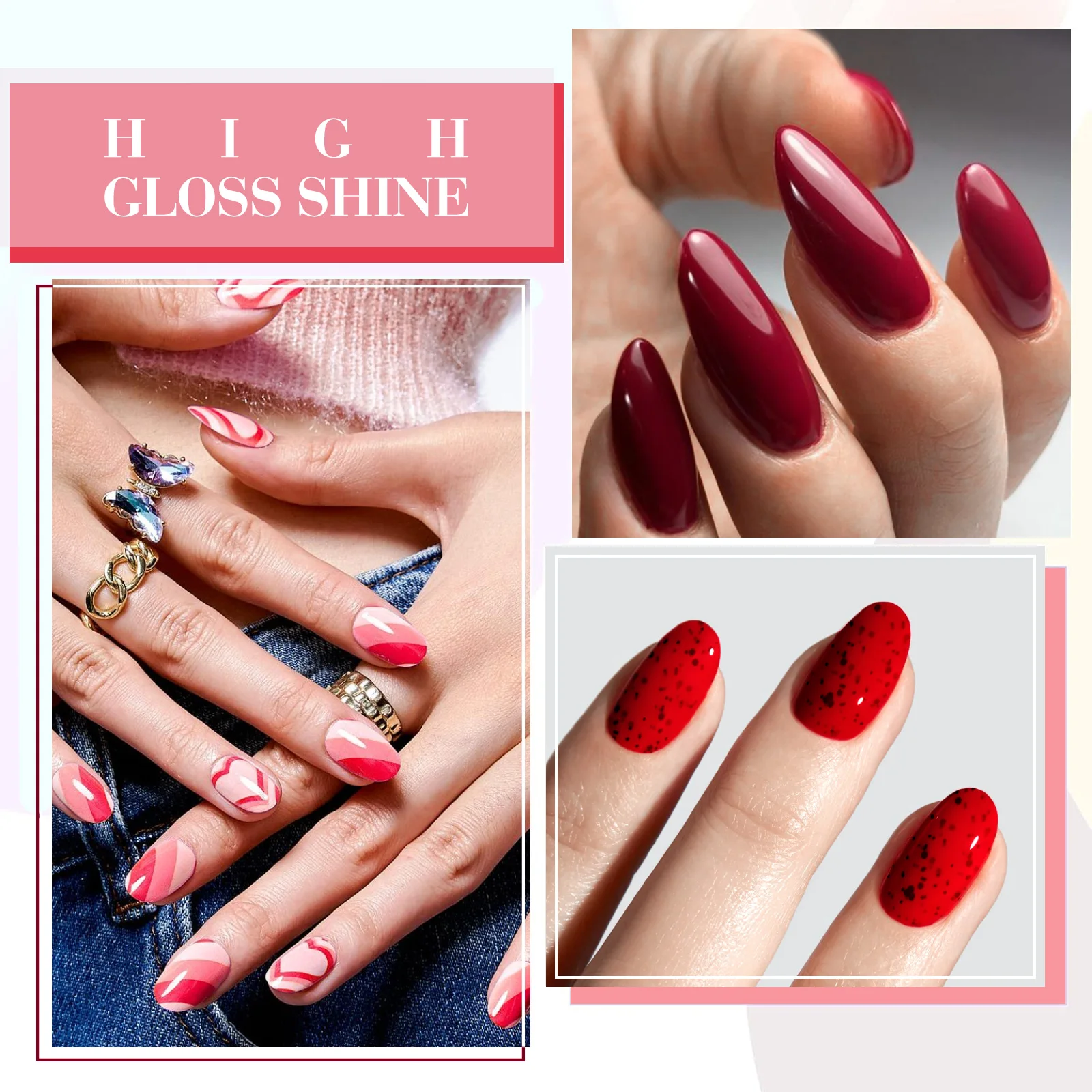 9ml*6 Stück CANNI TPO-FREIES Nagel-Gel-Lack-Set Nude Pink Farbe Soak-Off UV LED Gel Semi-Permanent Langanhaltende Maniküre DIY Gel-Set – Detail 22