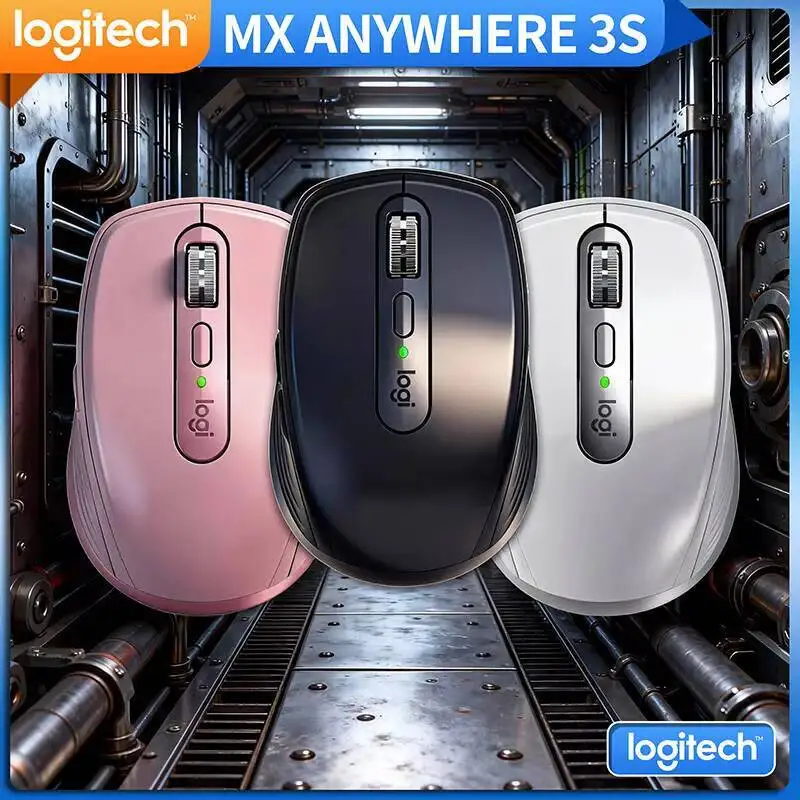

Ergonomic MX Anywhere 3S Mouse - Darkfield 8K DPI, Precision Control, Suitable for Wedding Floral Plan & Team Meeting