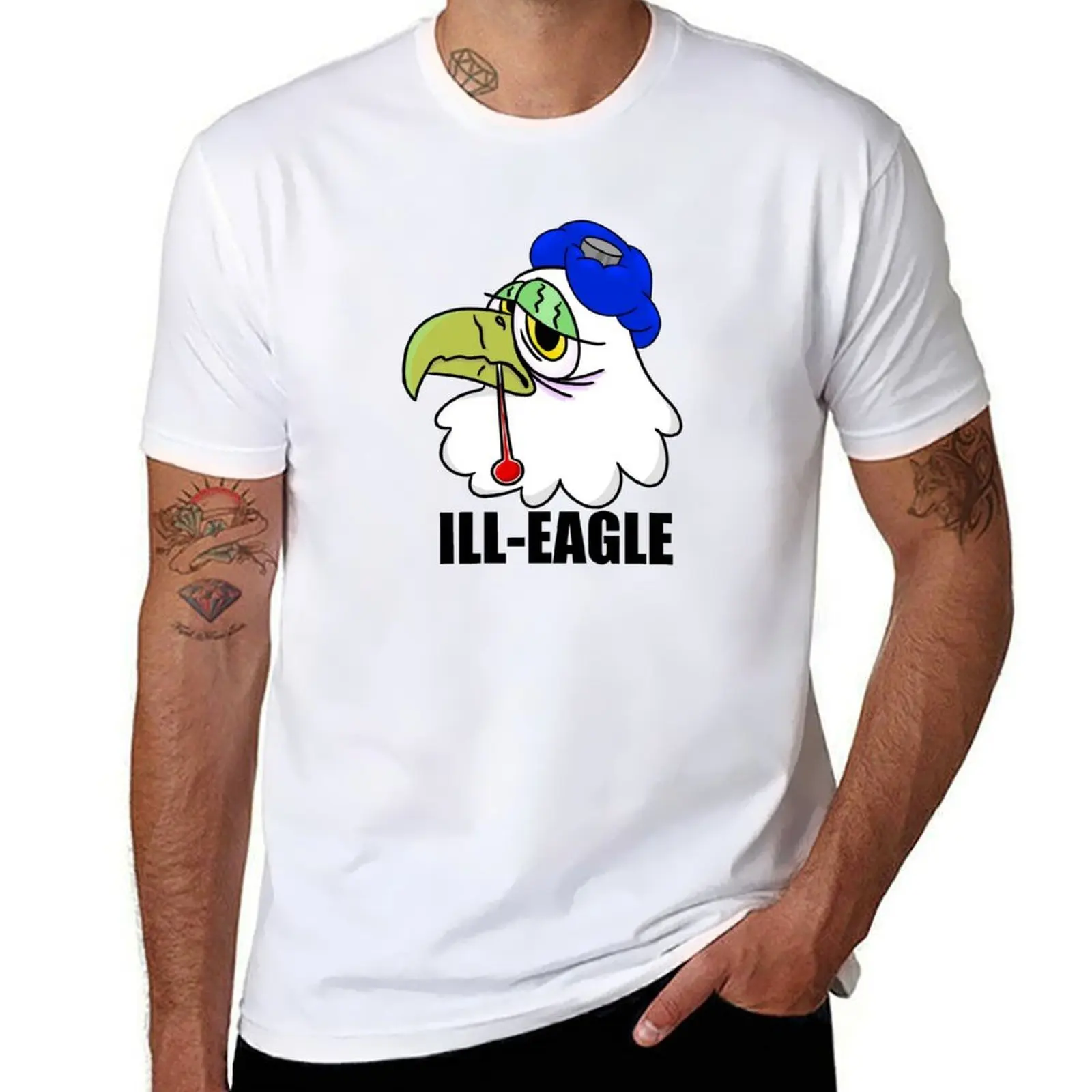 

ILL-Eagle T-Shirt t shirt man cotton man t shirt heavy cotton T-Shirt