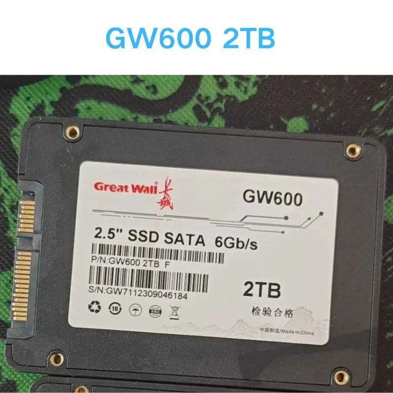 Second hand test OK GW600 2TB Solid State Drive