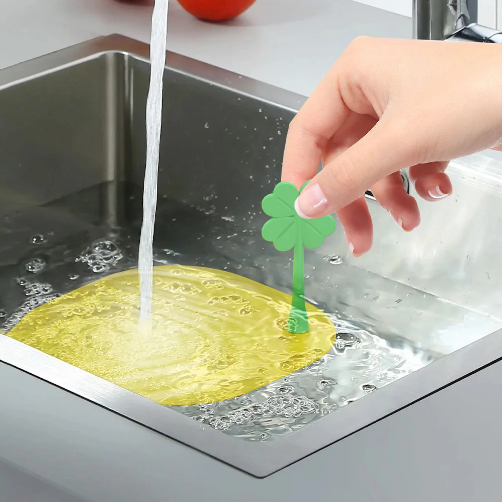 

Silicone Floor Drain Cover Sink Strainer Shower Bath Tub Hair Catcher Bathroom Sewer Sliding Track Kitchen Odor Control