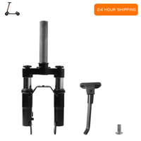 Electric Scooter Front Fork Shock Absorber Kit With Foot Support For Segway Ninebot Max G30 Front Suspension Replacement Parts