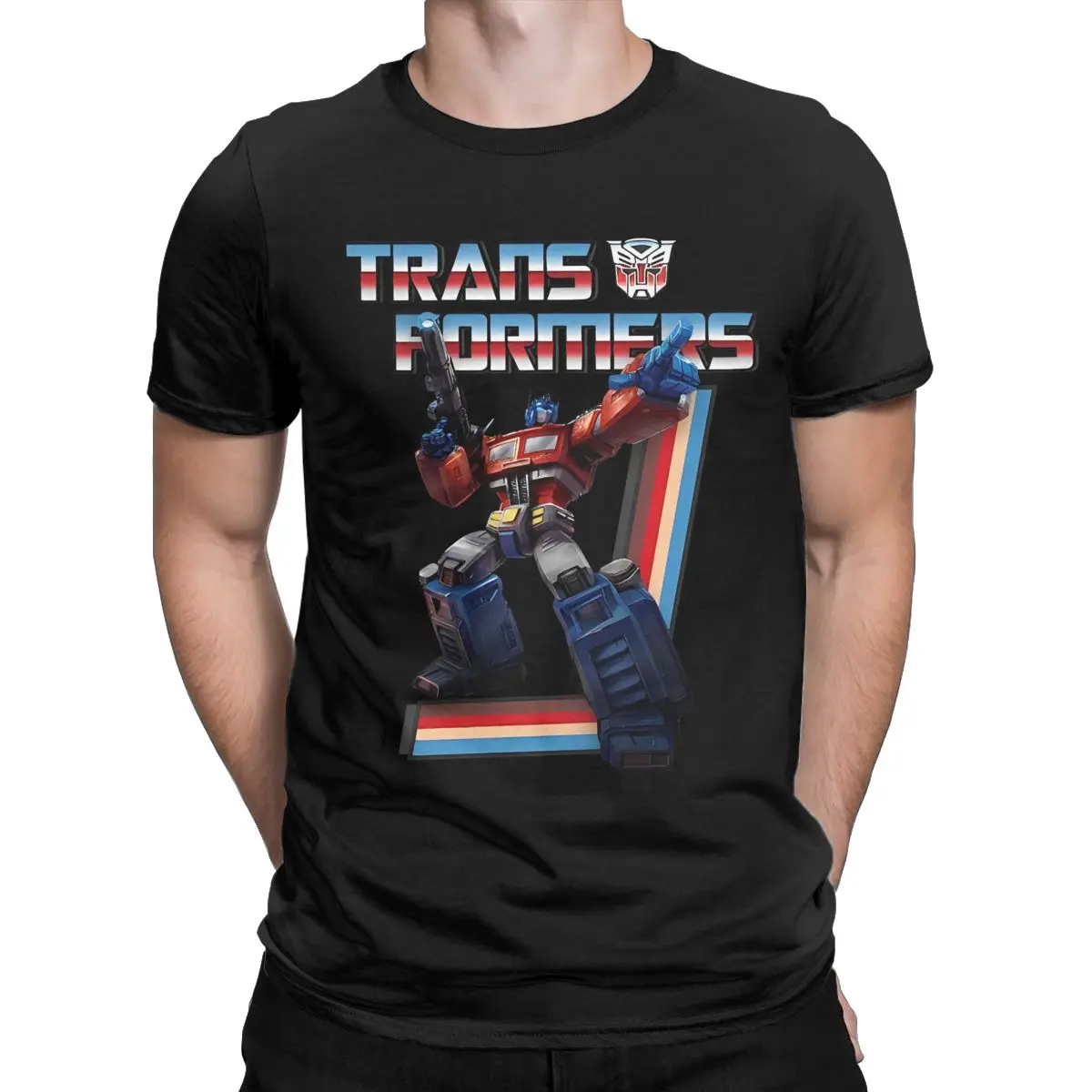 Men Women Transformers Graphic T Shirt Apparel Vintage 100% Cotton T Shirt Tee Clothing Graphic Printing